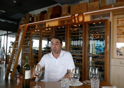 Our Sommelier Juan Luis Biedma analyzes Sa Vall 2019 white wine